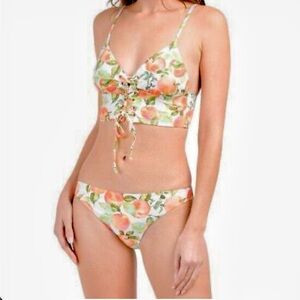 BCBGeneration 2 Pc Peaches Bikini Set